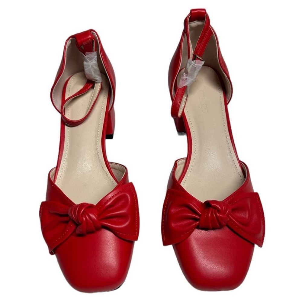 New coutgo red shoes size 7.5